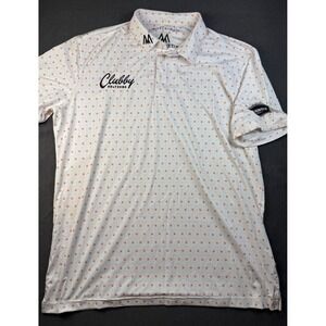 Mizzen+Main Clubby Seltzers Golf‎ Polo Shirt Mens Floral Print Flogistix